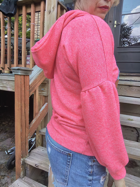 Pink Mountain Sweatshirt- S/M